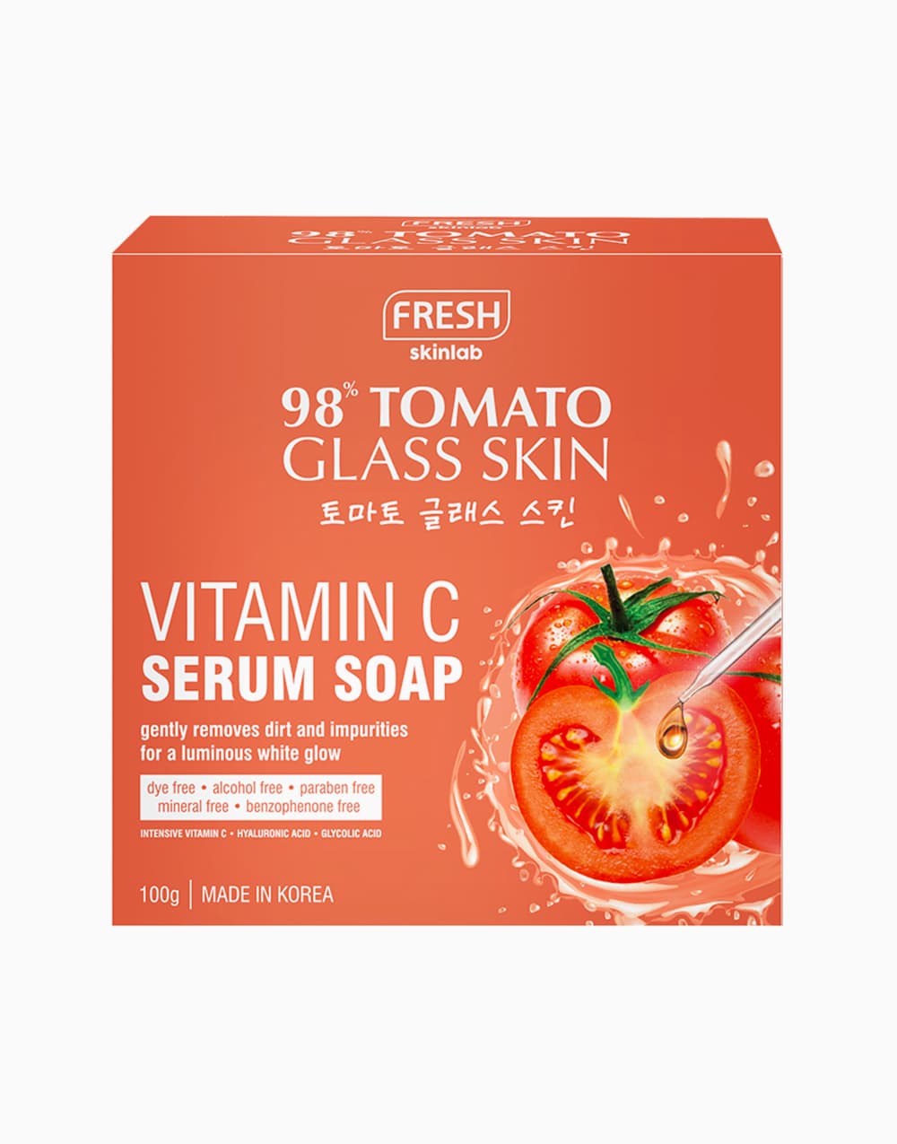 Fresh Tomato Glass Skin Vitamin C Serum Soap