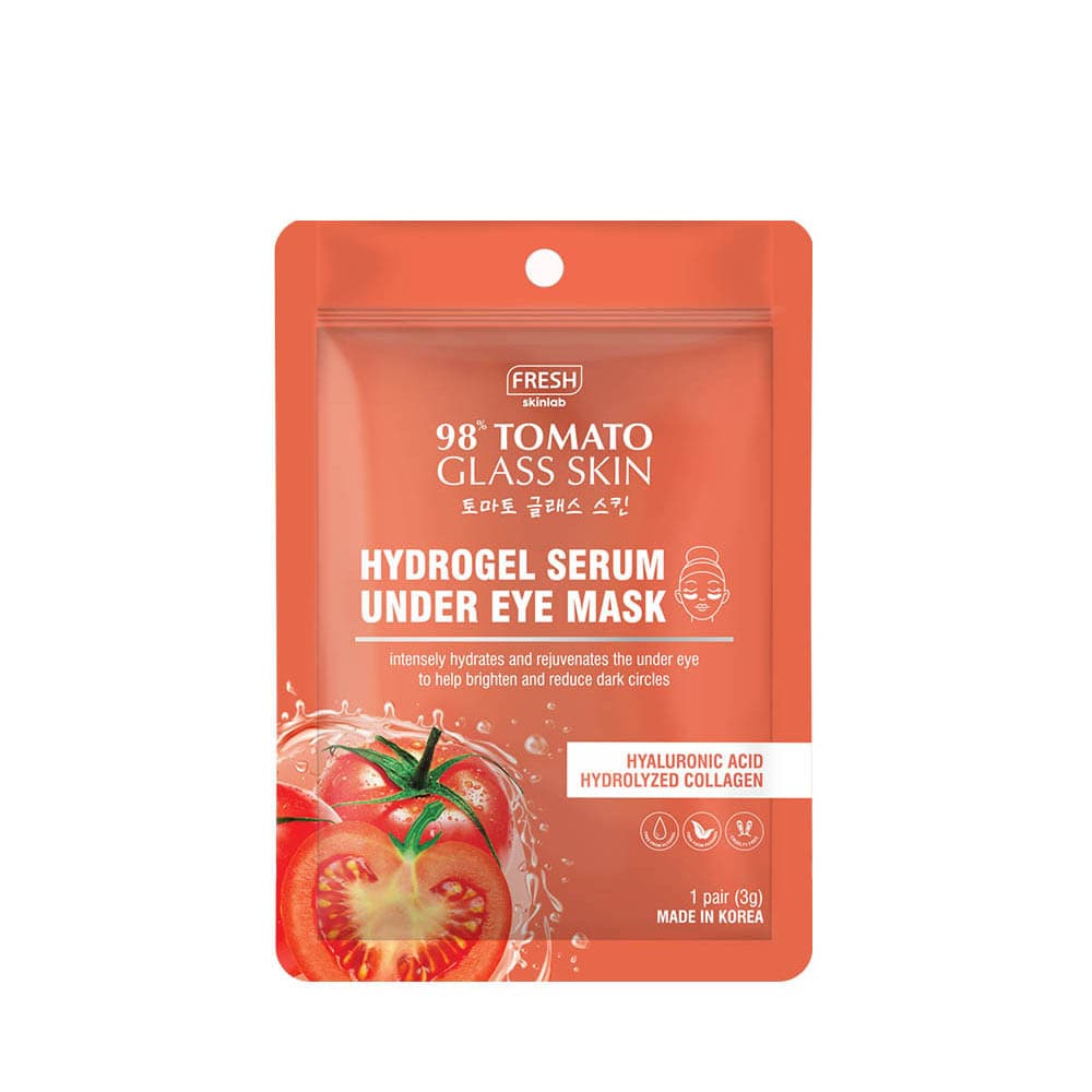Tomato Glass Skin Hydrogel Serum Under Eye Mask 