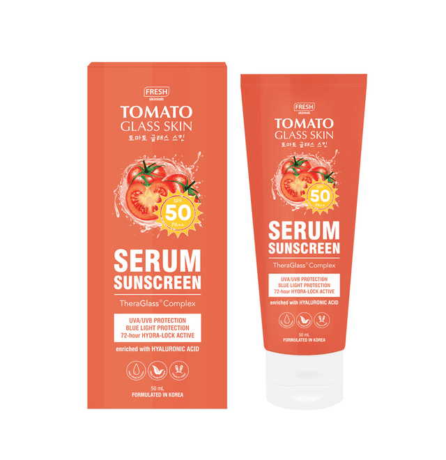 Tomato Glass Skin Serum Sunscreen SPF 50 PA++