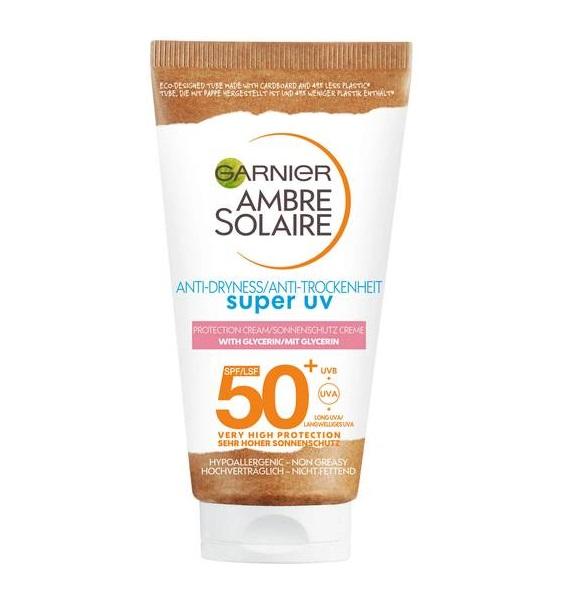 Ambre Solaire Anti Dryness Face Protection Cream SPF50+