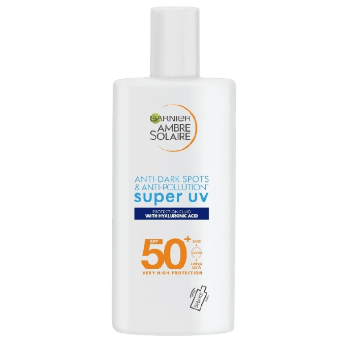 Ambre Solaire Super UV Anti Dark Spots & Anti Pollution Face Fluid SPF50+