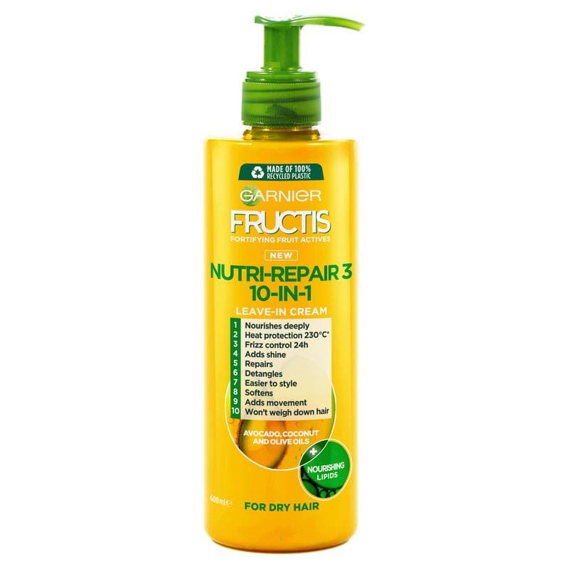 Fructis Nutri-Repair 3 10-In-1 Leave In Cream