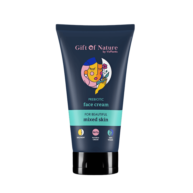 Prebiotic Face Cream for Combination Skin