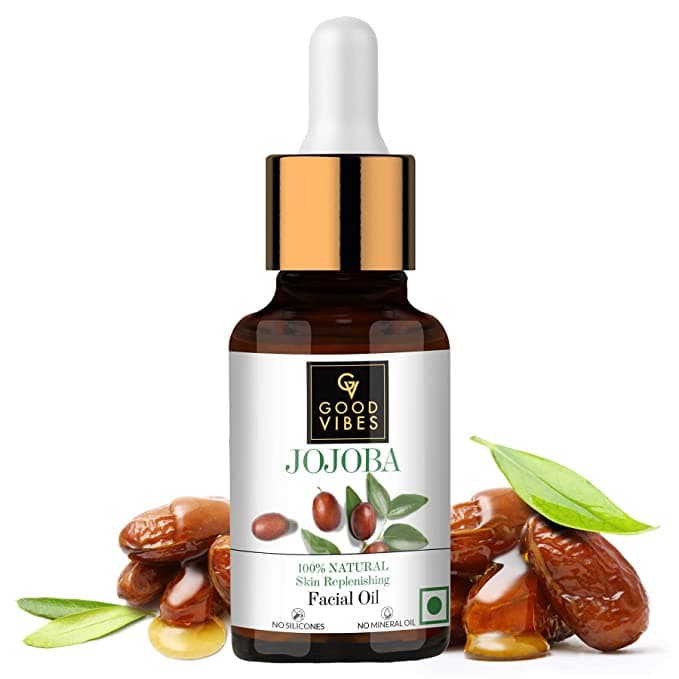 100% Natural Jojoba Skin Replenishing Facial Oil