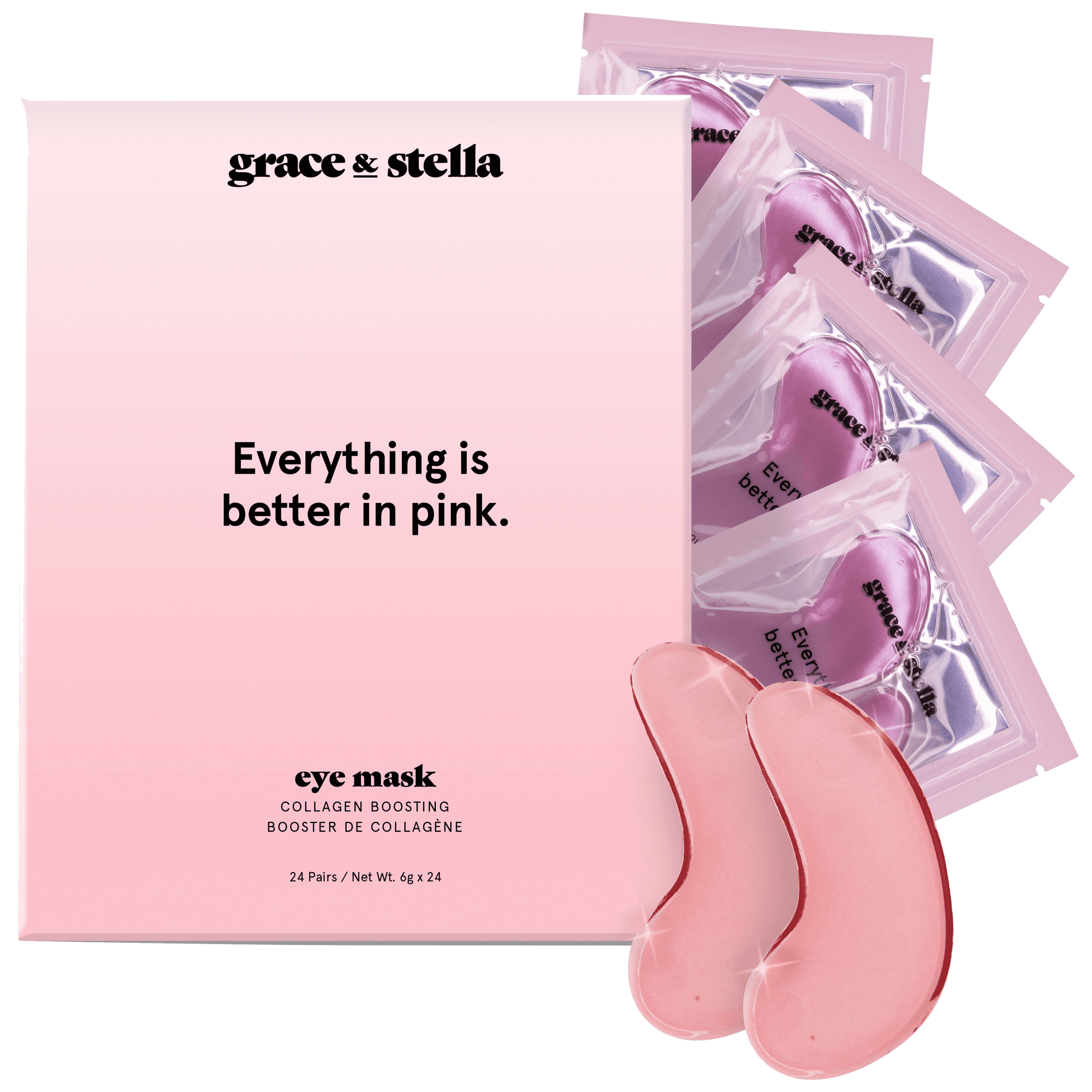 Pink Eye Masks