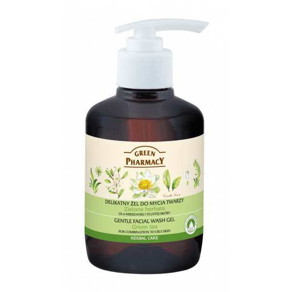 Gentle Facial Wash Gel Green Tea