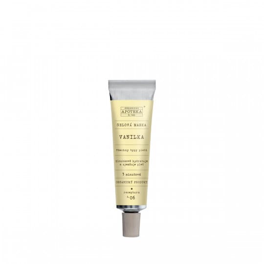 Gelová Maska Vanilka