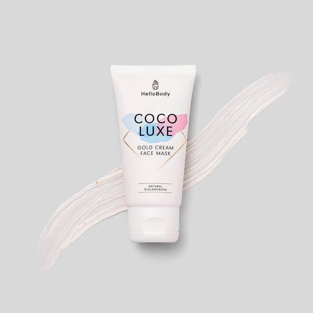 Coco Luxe Gold Cream Face Mask