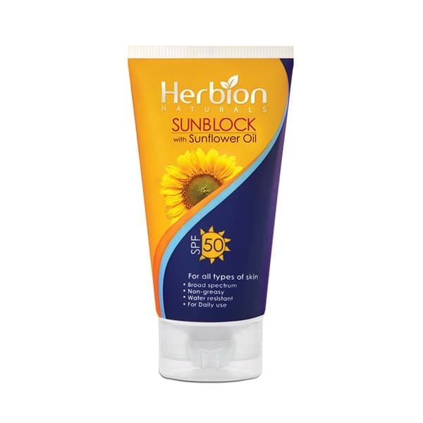 Sunblock with Sunflower Oil SPF 50