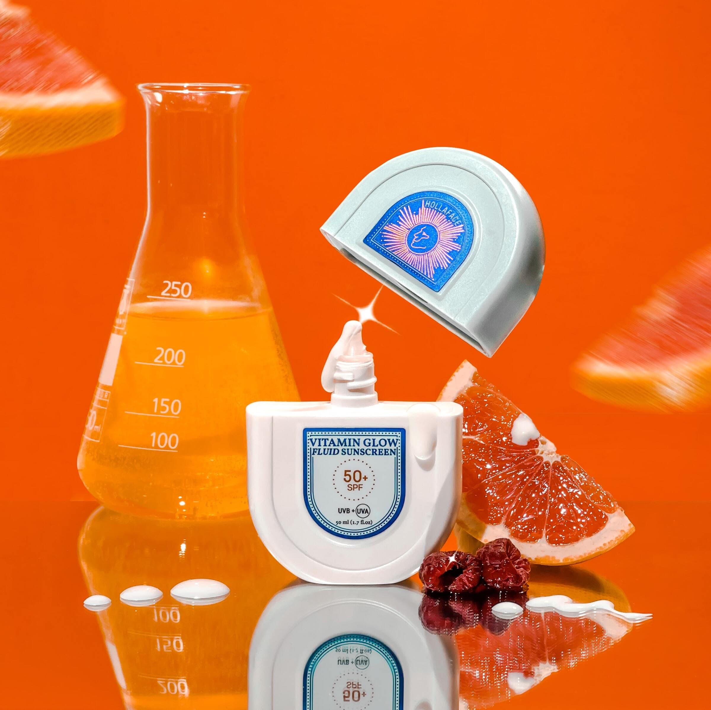 Vitamin Glow Fluid Sunscreen SPF50+