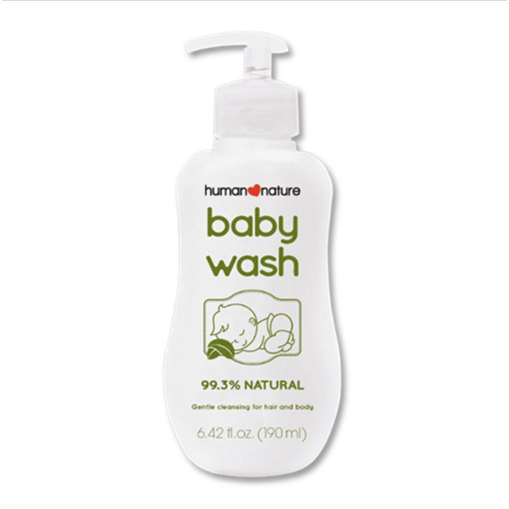Natural Baby Wash in Powder Love