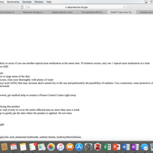 GlySal Clear Acne Treatment Serum