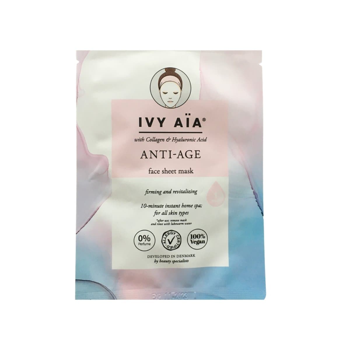 Face Sheet Mask Anti-Age with Collagen & Hyaluronic Acid