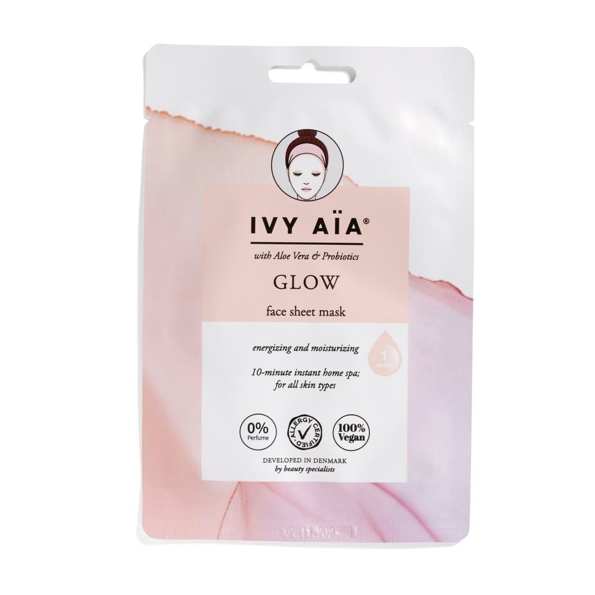 Face Sheet Mask Glow with Aloe Vera & Probiotics