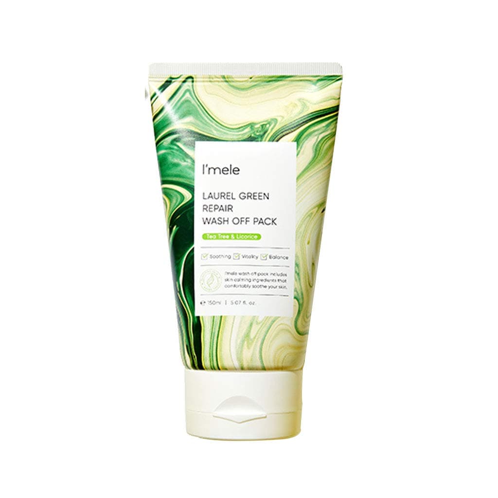 Laurel Green Repair Wash Off Face Mask Pack