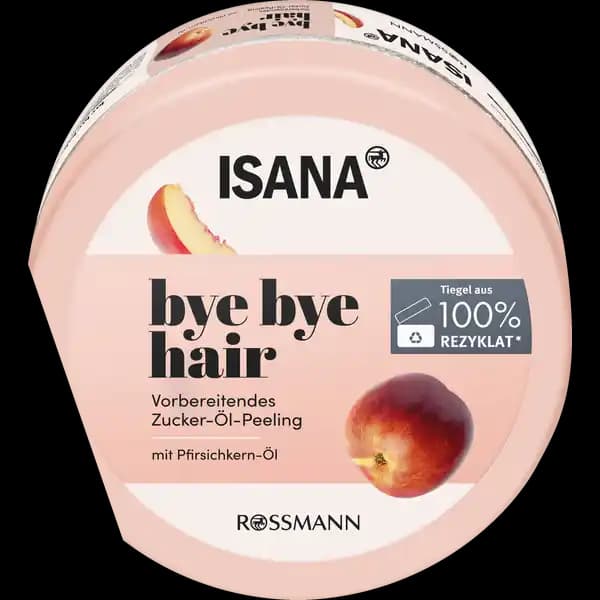 Bye Bye Hair Vorbereitendes Zucker-Öl-Peeling