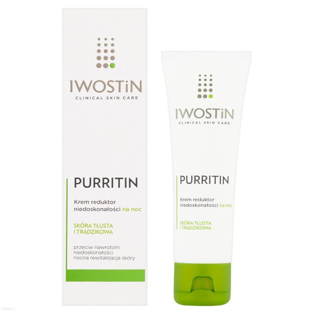 Purritin Krem reduktor niedoskonałości na noc