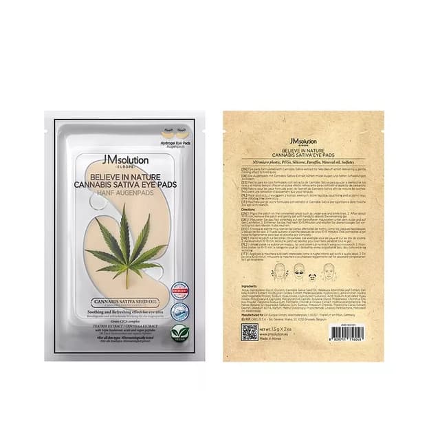 Believe In Nature Cannabis Sativa Eye Pads