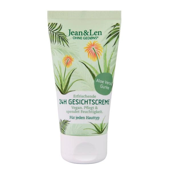 Erfrischende 24h Gesichtscreme Aloe Vera/Gurk