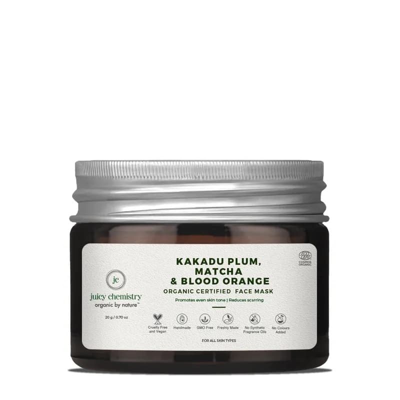 Kakadu Plum, Matcha and Blood Orange Face Mask