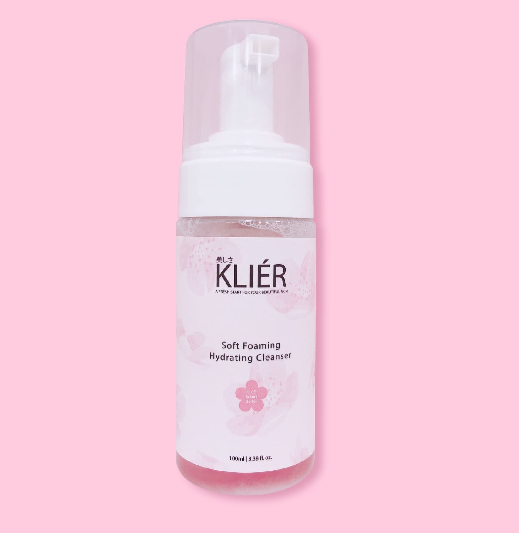 Sakura Soft Foaming Hydrating Cleanser