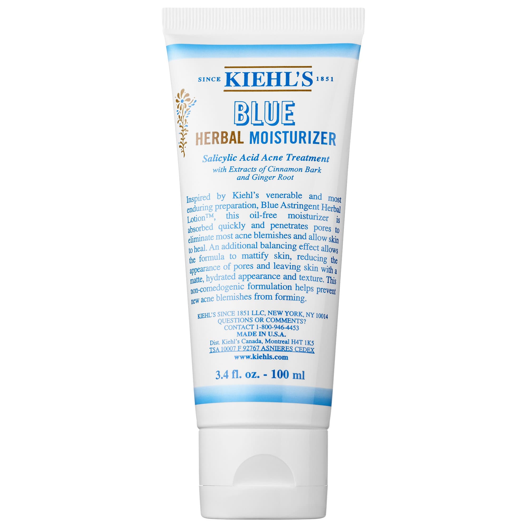 Blue Herbal Moisturizer