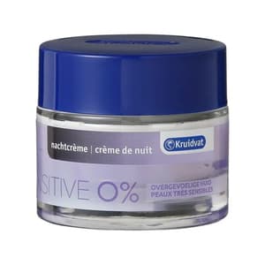 Sensitive 0% Nachtcrème