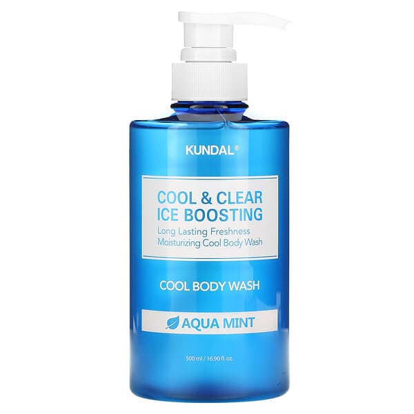 Cool & Clear Ice Boosting Cool Body Wash - Aqua Mint