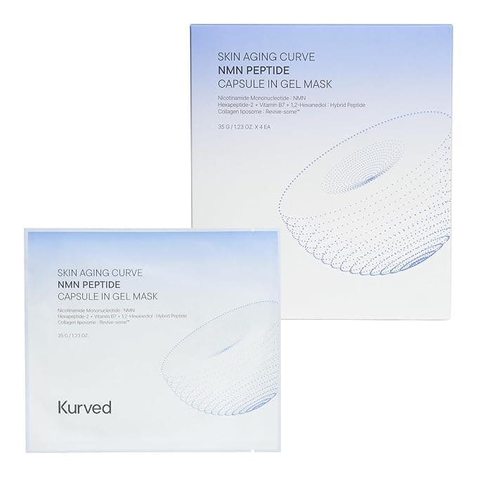 Skin Aging Curve NMN Peptide Capsule in Gel Mask