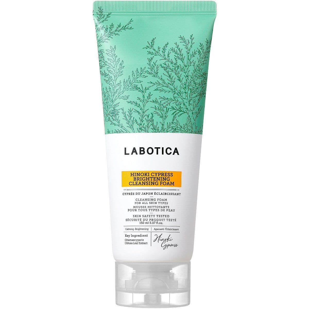 Labotica Hinoki Cypress Brightening Cleansing Foam