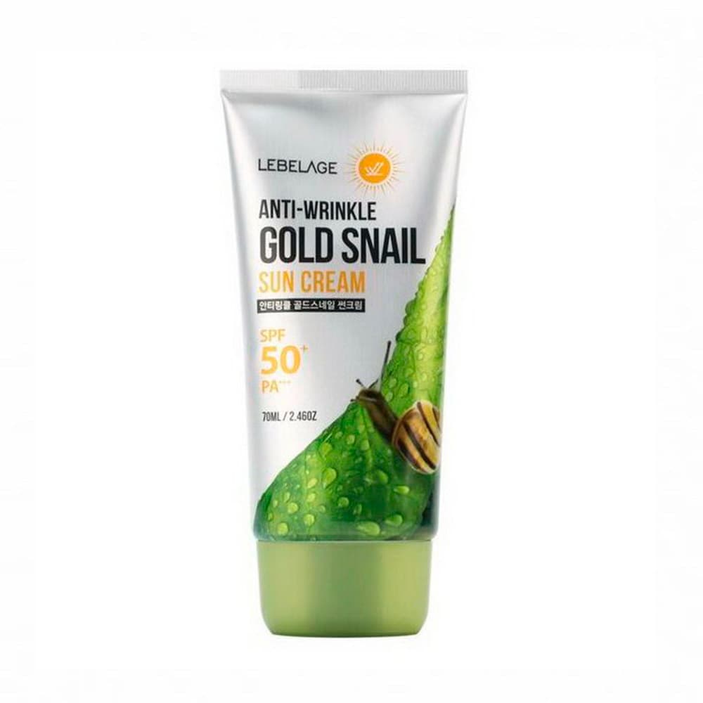 Anti-Wrinkle Gold Snail Sun Cream SPF50+ PA+++
