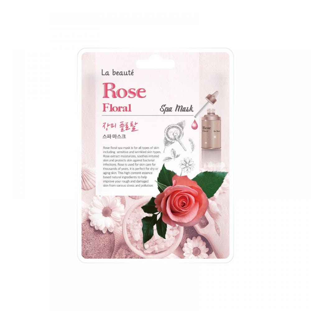 Rose Floral Spa Mask