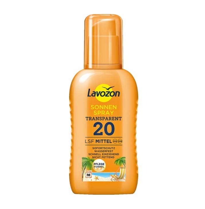Transparent Sonnenspray SPF 50