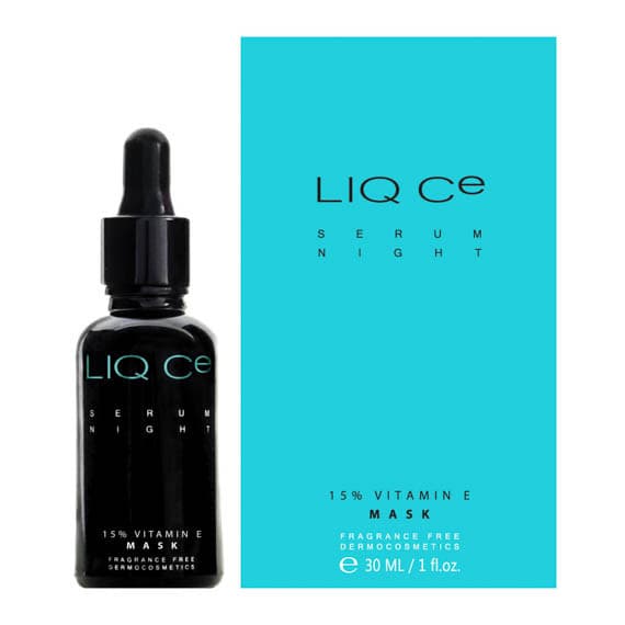LIQ Ce Serum Night 15% Vitamin E Mask