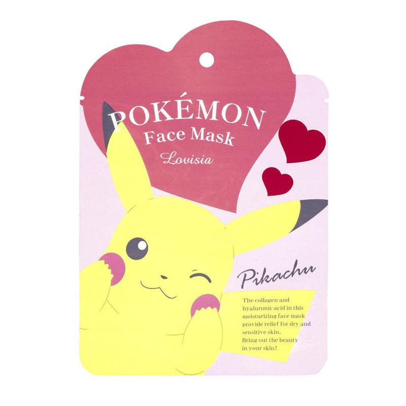 Pikachu Pokemon Face Mask