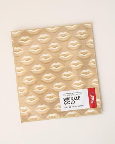 Bling Bling Hydrogel Mask Set - Wrinkle Gold