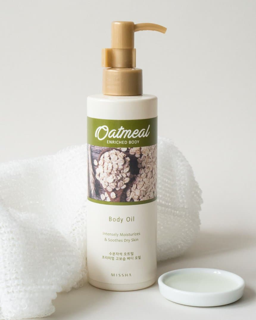 Oatmeal Enriched Body Oil