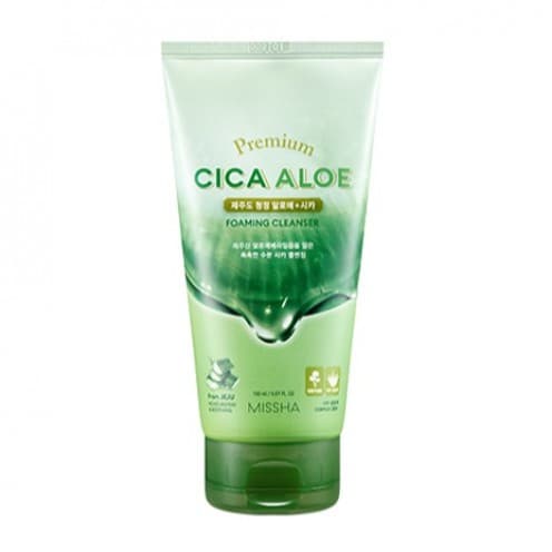 Premium Cica Aloe Foaming Cleanser