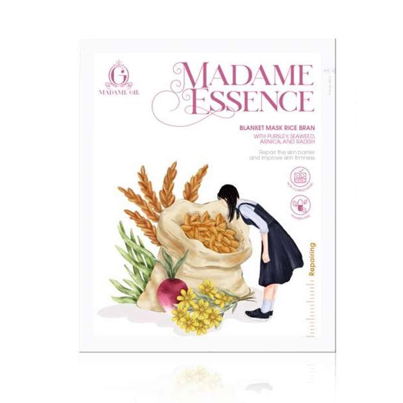 Madame Essence Blanket Mask Rice Bran