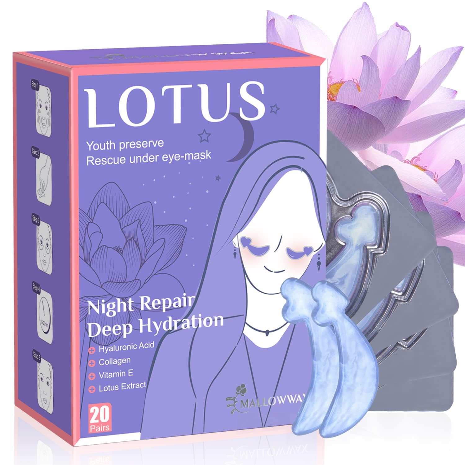 Lotus Youth Preserve Rescue Under Eye-mask