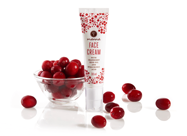 Face Cream with Cranberry Seed Oil & Hyaluronic Acid