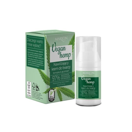 Vegan Hemp Gentle Moisturizing Face Cream