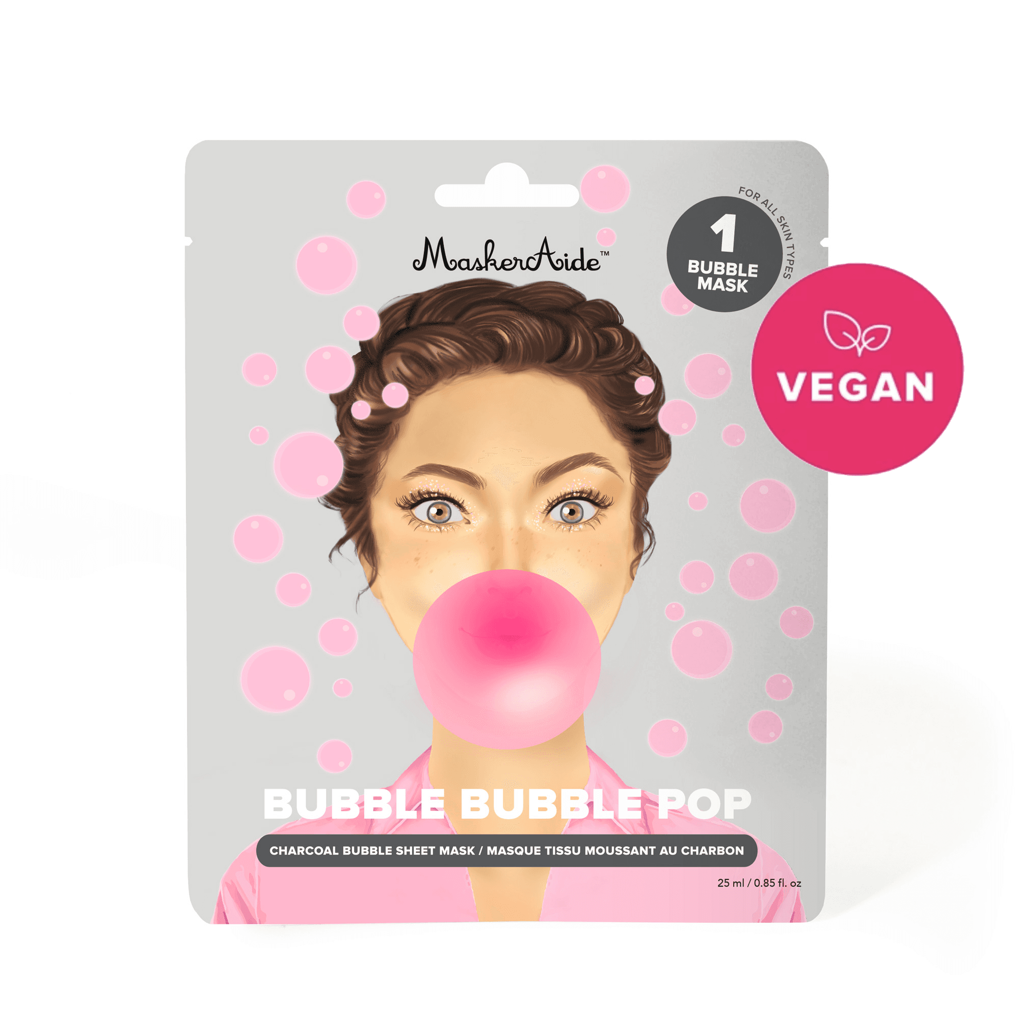 Pore Cleansing Charcoal Bubble Mask