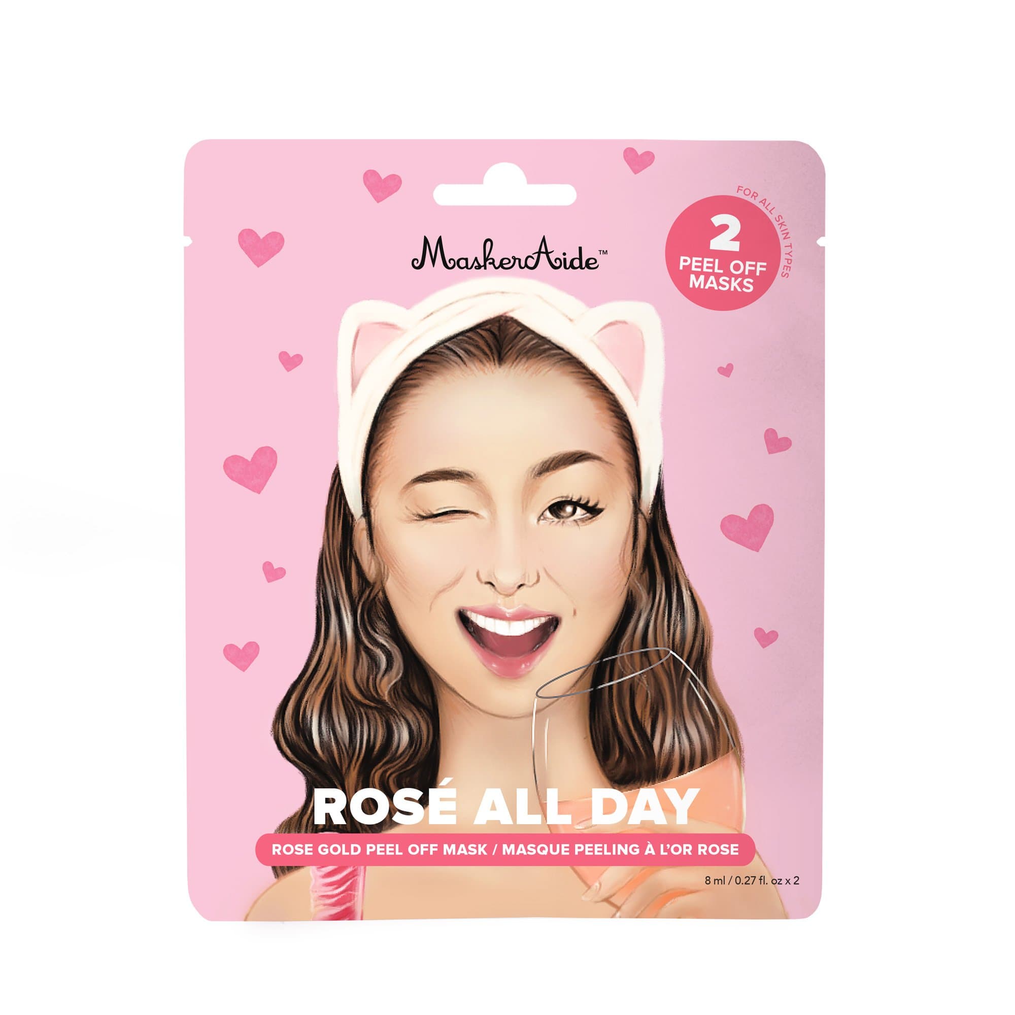 Pore Refining Rose Gold Peel Off Mask