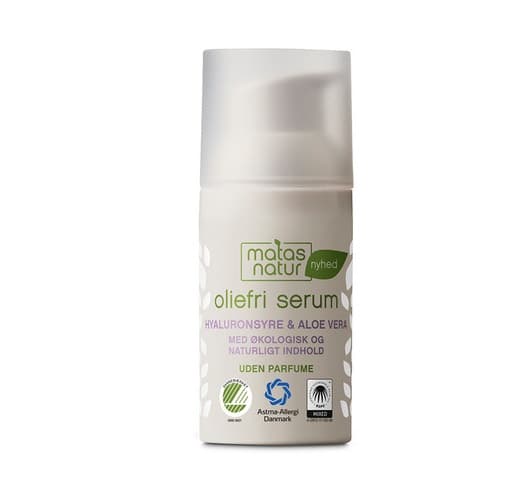 Hyaluronsyre & Aloe Vera Oliefri Serum 