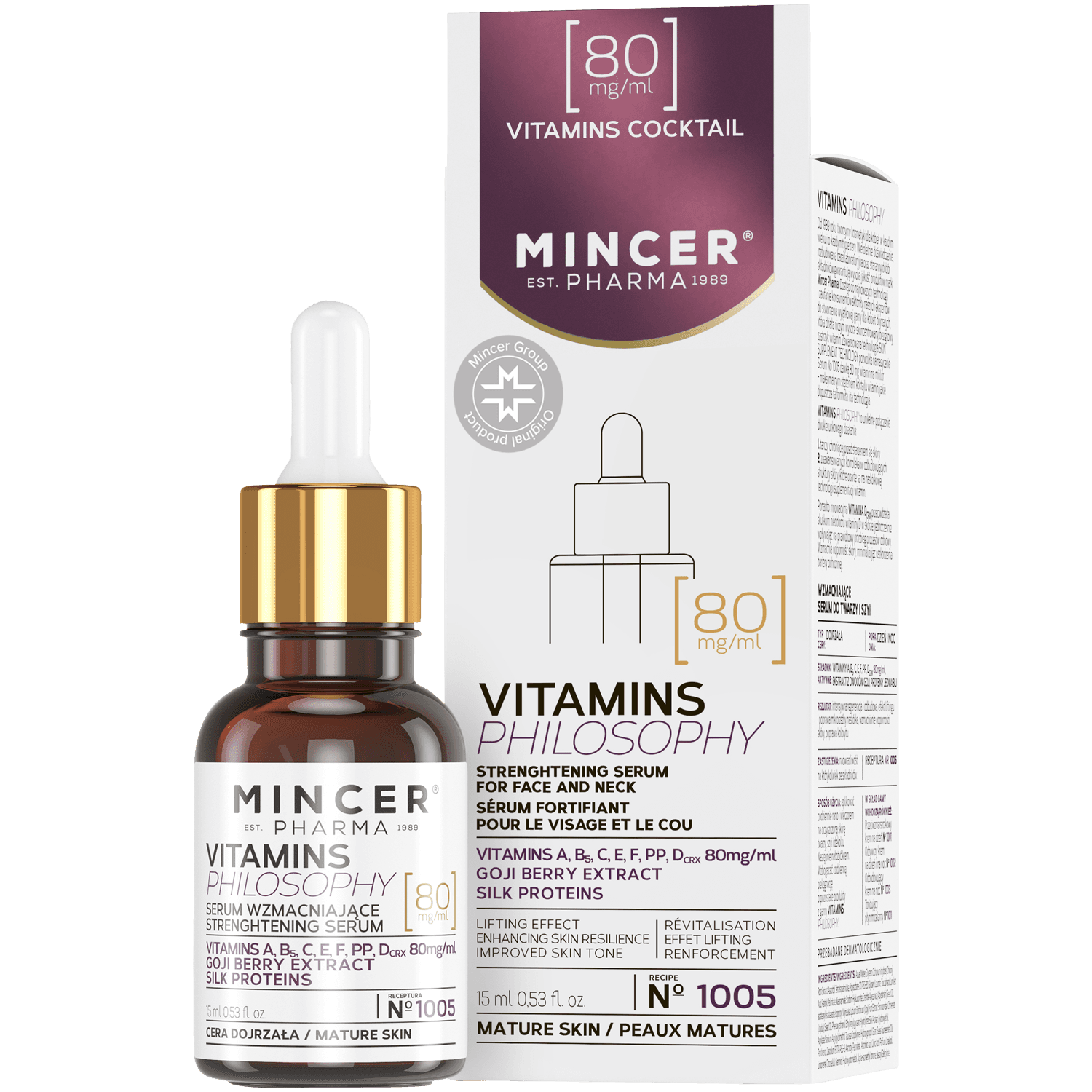 Vitamins Philosophy Strengthening Serum