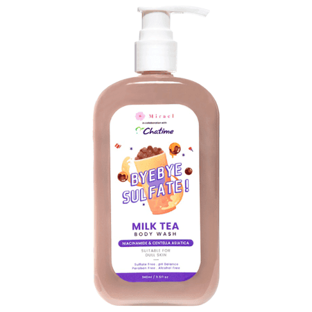 Bye Bye Sulfate Milk Tea Body Wash