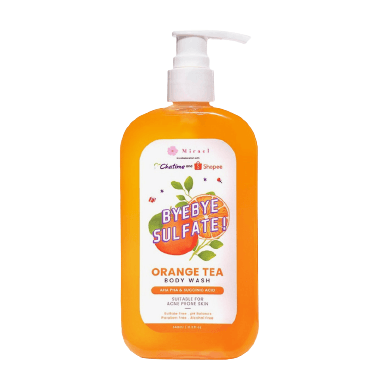 Bye Bye Sulfate Orange Tea Body Wash