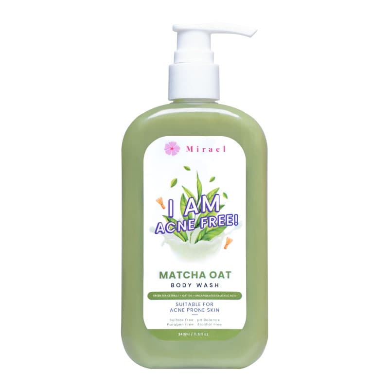 I Am Acne Free Matcha Oat Body Wash