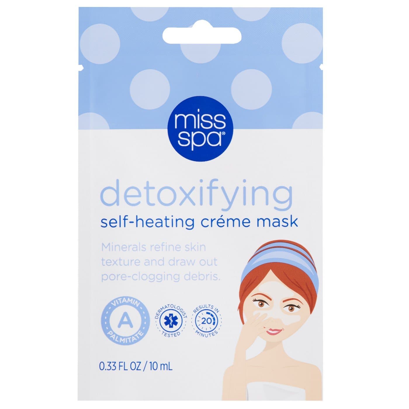 Detoxifying Self-Heating Facial Creme Mask
